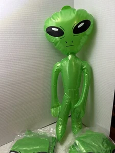20" aufblasbare Aliens 10 Stück  - Bild 1 von 3
