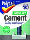 Premium Quick Set Cement Polyfilla 2 Kg Grey Fast Shipping