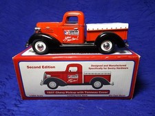 1937 Chevy Pickup With Tonneau Cover Sentry Hardware Bank 1:25