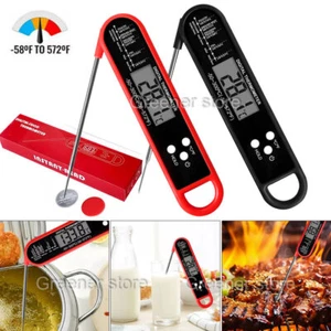 Instant Read Meat Thermometer Digital LCD Cooking BBQ Food Temperature Measuring - Picture 1 of 15