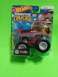 BRAND NEW!! 2023 Hot Wheels Monster Trucks VW Drag Bus-Freestyle Wreckers #4/11! - Picture 1 of 6