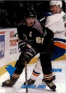 1999-00 TOPPS STADIUM CLUB #1 JAROMIR JAGR PITTSBURGH PENGUINS