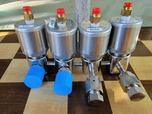 Parker UHP Normally Closed Pressure Valve 150 PSI Set Of 4 - Picture 1 of 7