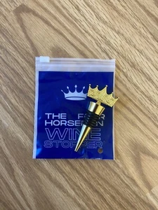 Bookish Box The Four Horsemen Wine Bottle Stopper Crown Stopper Laura Thalassa - Picture 1 of 6