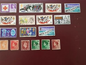 17 Pre decimal U.K.Stamps - Picture 1 of 1