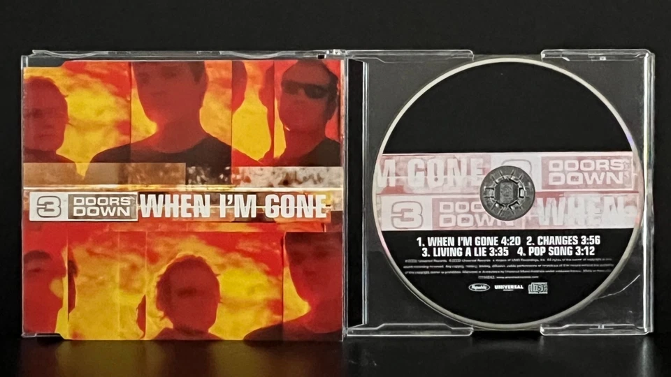 3 Doors Down - When I'm Gone 4 Track CD Single - Image 1 of 1