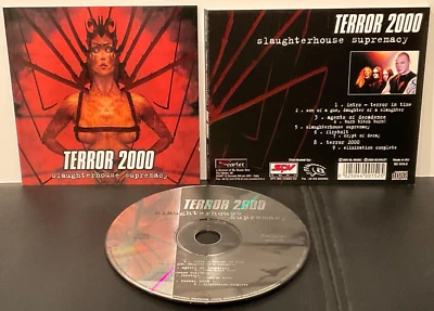 TERROR 2000 - Slaughterhouse Supremacy CD RARE 1ST PRESS Italy 2000 EX+ Soilwork Foto 1 de 4