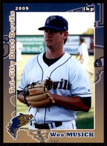 2009 Grandstand Tri-City Dust Devils Wes Musick Tri-City Dust Devils #NNO