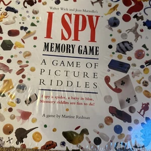 I Spy Memory Game: A Game Of Picture Riddles Briarpatch Inc. 1995 New Sealed - Picture 1 of 11