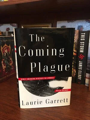 The Coming Plague.  Laurie Garrett  FSG 1994 Hardcover  Nearly Fine in jacket Foto 1 de 4