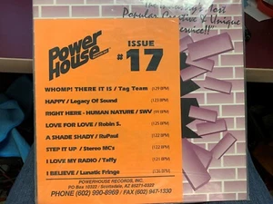 POWERHOUSE 17 LP TAG TEAM LEGACY OF SOUND SWV RUPAUL TAFFY ROBIN S STEREO MC'S - Foto 1 di 1