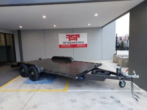16'x6'6" Car Trailer Beaver Tail - 3.2 Ton GVM $6,600 - Picture 1 of 7