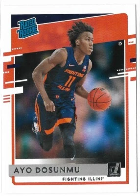 AYO DOSUNMU 2021-22 Chronicles Draft Picks Donruss Rated Rookie RC #44 - Image 1 of 2