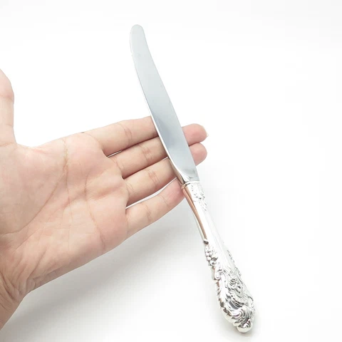 925 Sterling Silver & Stainless Antique Art Deco Wallace Sir Christopher Knife Cover