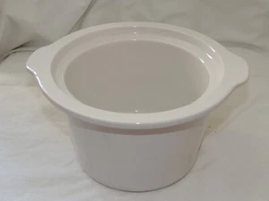 Rival Model 3215 Slow Cooker White 1.5qt Replacement Stoneware Crock - Picture 1 of 3