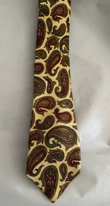 Men's Necktie silk tie by American Living paisley print - Picture 1 of 5