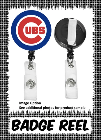 Chicago Cubs - Badge Reel - Choose From 12 Designs Cover