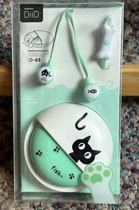 Qearfun Stereo 3.5Mm in Ear Cat Earphones Earbuds with Microphone with Earphone - Picture 1 of 3