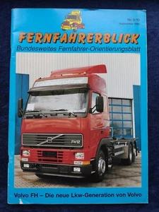 Volvo FH 40 Jahre Ford Transporter Fernfahrerblick Prospekt 1993 - Bild 1 von 7