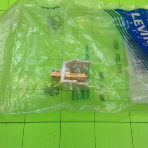 TV Television Leviton 40831-0BW SAN No. 002 Coupling Connector - Picture 1 of 3