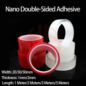 Double-Sided Nano Adhesive Width=20mm~50mm High Viscosity And Strong Adhesion - Picture 1 of 14