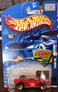Autograph 2002 Hot Wheels Ferrari Rick Mears Indy Car  - Picture 1 of 2