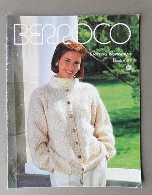 Berroco : Knitting Inspiration Book #151 - 1993 Sweater knitting patterns - Image 1 of 4