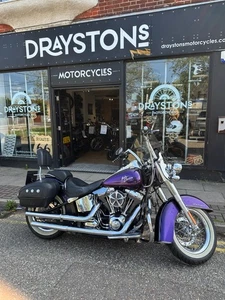 2013 Harley Davidson Heritage Softail Deluxe 103 Superb Bike Many Extras - Picture 1 of 15