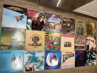 Lot Of 21 Classic/Hard Rock Vinyl, Vg- To Mint:Black Sabbath,AcDc,Quiet Riot,etc - Image 1 of 4