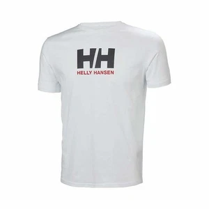 Camiseta de Manga Corta Hombre LOGO Helly Hansen 33979 001 Blanco - Imagen 1 de 5
