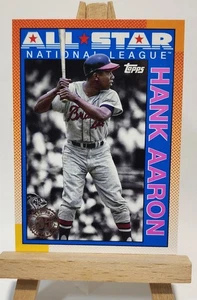 2025 Topps Series 2 Hank Aaron Braves #90AS-14 1990 All-Star Pink Parallel - Bild 1 von 8