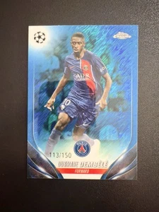 2023-24 Topps Chrome Uefa Club Competition Soccer | Ousmane Dembele | 113/150 - Picture 1 of 1