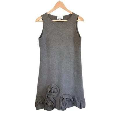 DISEÑADOR Rojo VALENTINO Lana Cachemira Midi Suéter Tejido Vestido Talla L Usado en Excelente Condición Foto 1 de 4