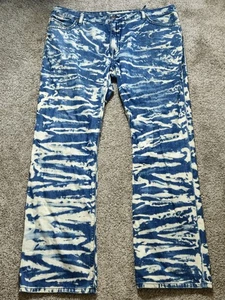 44x34 Long Flap MENS ROBINS JEANS Vintage RHINSTONE  - Picture 1 of 11