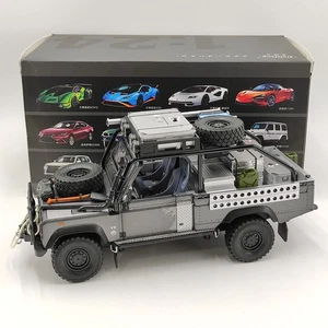 1/24 Land Rover Defender Tomb Raider Off-road Vehicle Simulation Alloy Car Model - Picture 1 of 20