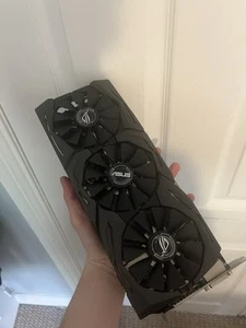 ASUS ROG Strix GeForce GTX 1080 Ti OC 11GB Black Graphics Card - Picture 1 of 5