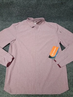 Merrell Lightweight Trekking Shirt Mens Medium Purple Long Sleeve Outdoor Hiking - Image 1 of 4