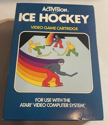 Ice Hockey for Atari 2600 Complete In Box  Great Shape - Image 1 of 4