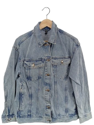 H&M Jeansjacke Damen Jacke Gr. DE 38 blau Casual-Look - Bild 1 von 4