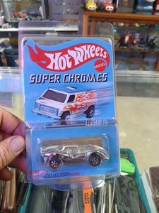 Hot Wheels RLC🔥ERROR🔥 Super Chromes Ferrari P4🔥WHEELS BACKWARDS🔥# 7719/12500 - Picture 1 of 19