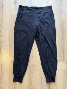 Lululemon sportliche Damen Align Jogginghose schwarz hoher Bund Taschen Yogahose Gr. - Bild 1 von 4