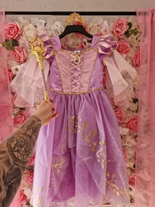 Disney Store Castle Collection Rapunzel Costume Princess Tangled 7/8 Wand Tiara - Picture 1 of 9