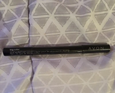 Avon Big Color Dual Ended Eye Pencil Plum Perfection Color New Sealed - Image 1 of 4