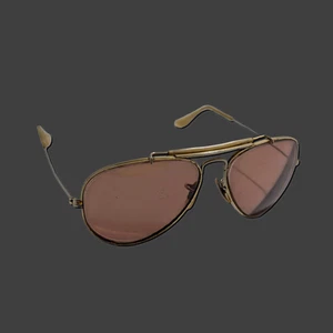Ray-Ban Aviator Sunglasses Gold Frame Size USA Vintage Frames Only - Imagen 1 de 8