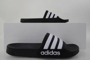adidas Sandals & Flip Flops Men's Black New without Box - Picture 1 of 11