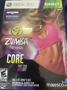 Zumba Fitness Core - Xbox 360 - Video Game - VERY GOOD - Picture 1 of 4