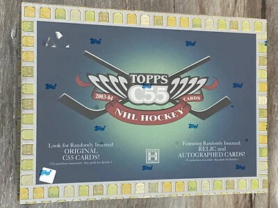 2003-04 TOPPS C55 hockey 20 pack + mini sealed box Marc-Andre Fleury rookie ??? - Image 1 of 3