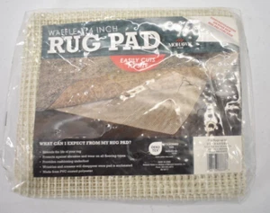Mohawk Home Waffle 1/4" Rug Pad Cut To Size 2'6" x 6'6" Fit Gripper Utility - Picture 1 of 5
