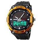Men's Analog&digital Quartz Watch Solar Watch Analog Chrono Military Stopwatch