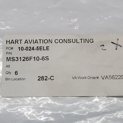 MS3126F10-6S Connector - Image 1 of 3